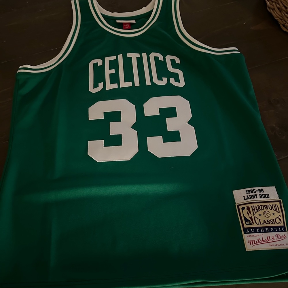 Mitchell and Ness authentic Larry Bird Jersey